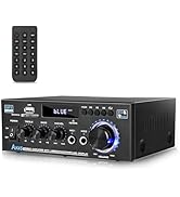 Daakro AK45 Amplifier Stereo Receiver Bluetooth 5.0 Power Amp 2 Channel 300W Home Audio Amplifier...