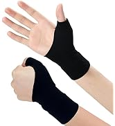 Thumb Wrist Support Braces,Breathable Thumb Compression Sleeves with Soft Gel Pads for Arthritis,...
