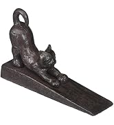 YukaBa Home Locomotion Stretching Cat Door Stopper, Black (Cat A-1 Pack)
