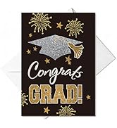 Artoid Mode 24 Pack Black Fireworks College Graduation Cards Gift With Envelope & Stickers Blank ...