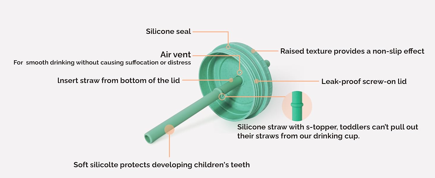 Cup Lid and Straw