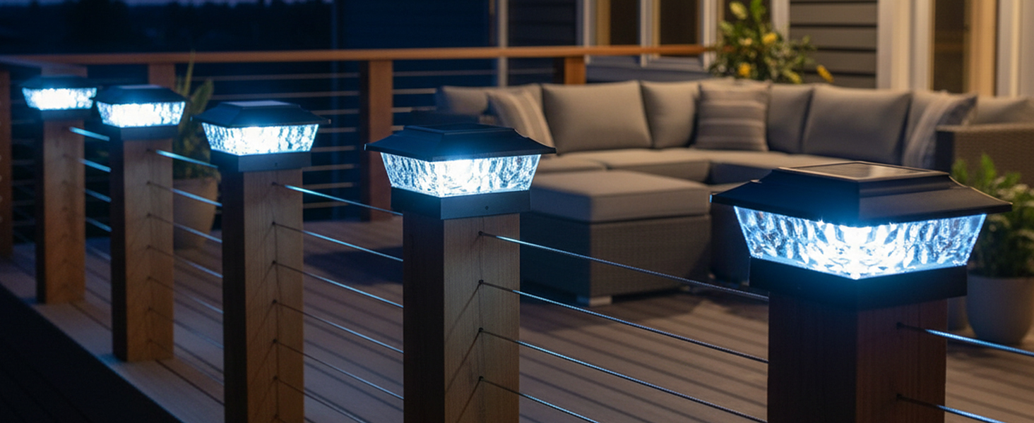 Wooden Post Lights
