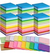 100 Pack Sticky Notes Bulk 3 x 3 in Self-Stick Note Pads Colorful Posted Note in 20 Colors Adhesi...