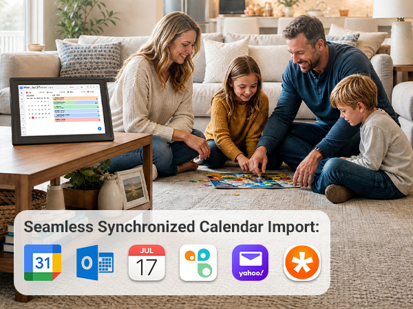 digital calendar calendar 10 inch