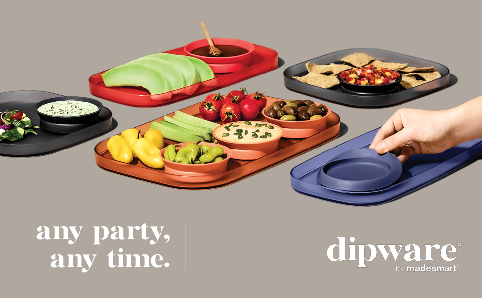 madesmart dipware for any party any time