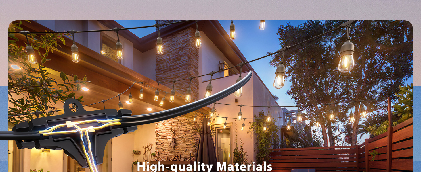 string lights for outside