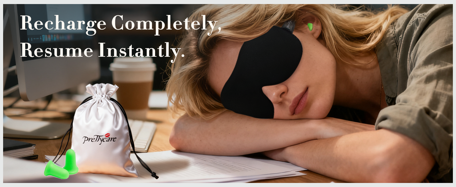contoured eye mask