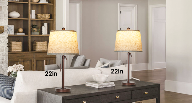 Adjustable Height Table Lamp