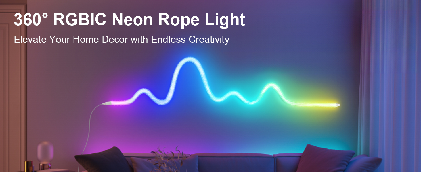 neon rope light
