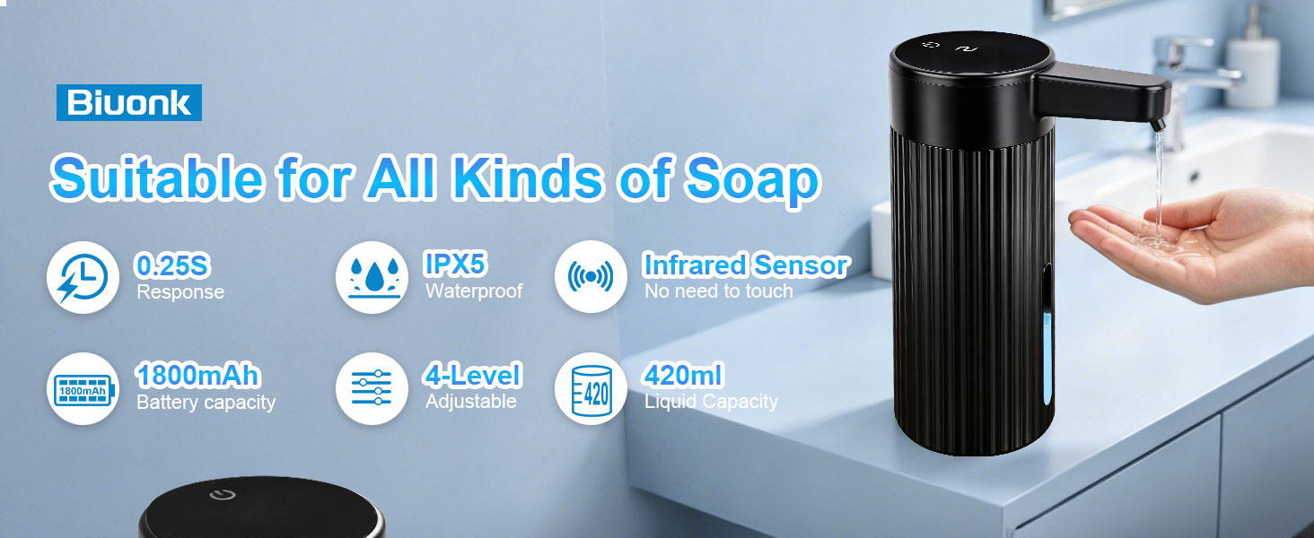 Automatic Liquid Soap Dispenser Touchless