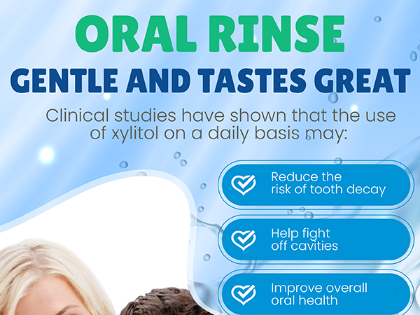 mouth wash dry mouthwash mint rinse sore whitening travel anti cavity gum dentist natural xylitol