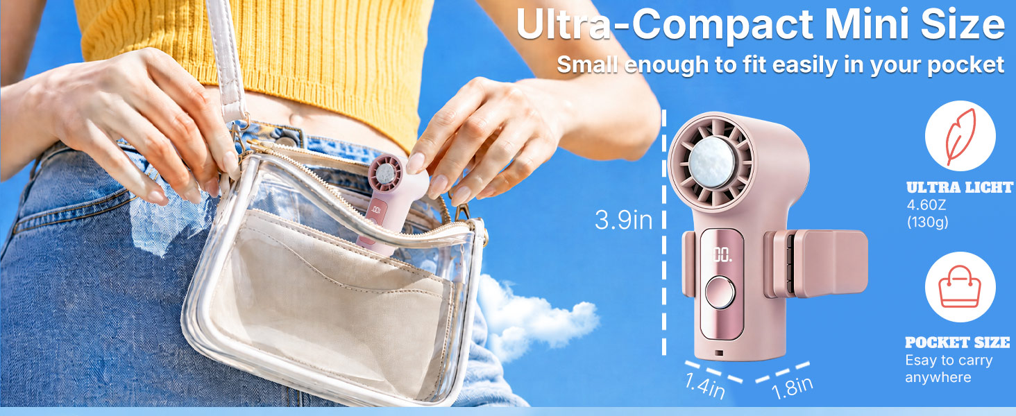 Clip-On Mini Fan