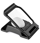 Yuzxaun Egg Slicer, Egg Slicer for Hard Boiled Eggs, Stainless Steel Wire Egg Slicer, Heavy Duty ...
