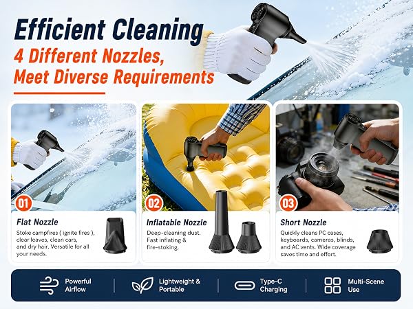 Electric Compressed Air Duster 4