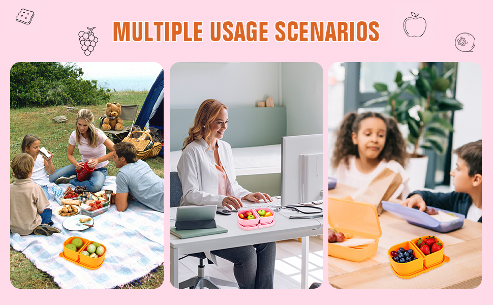 portable snack containers