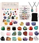 Naler Advent Calendar 2025-21 Healing Stones and Crystals - Christmas Countdown with Crystals and...