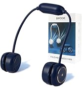 BIRDDIE Mini Portable Neck Fan Upgraded,Portable Fan Rechargeable,3 Speed Quiet Gears Adjustment,...