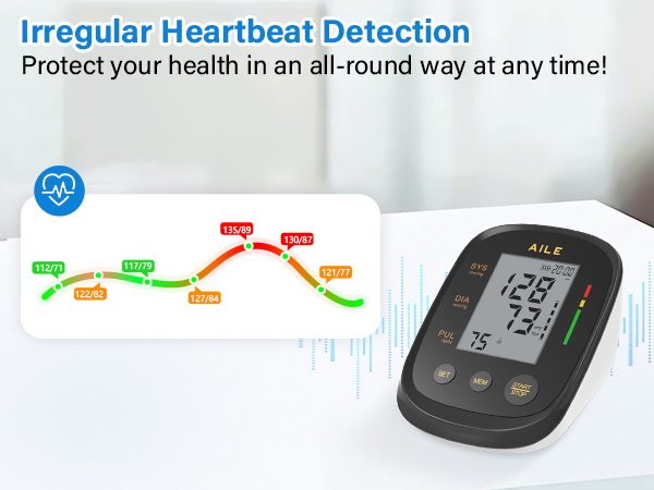 AILE blood pressure monitors for home use