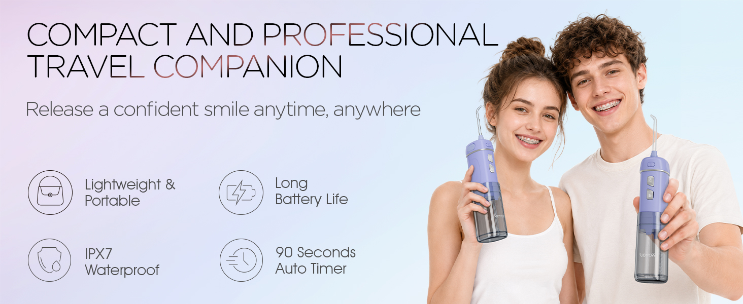Portable Water Flosser Cordless