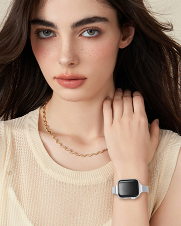iwatch bands for women silver
