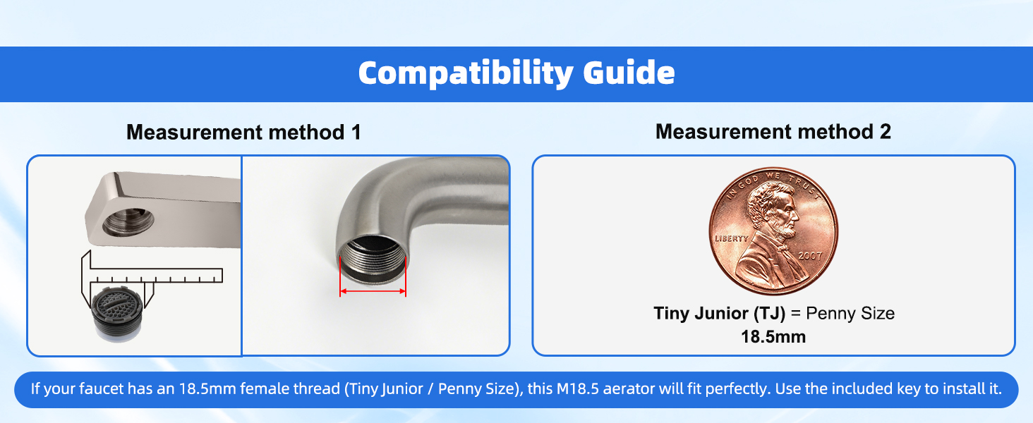 Faucet Aerator for Aerators