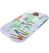Uncommon Desks Kid's Desk Mat - For Schoolwork Arts & Crafts - Fun Computer & Mouse Pad Blotter -...