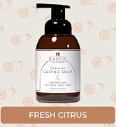 Castle Soap All-Purpose Foaming Castile Soap | Multi-Use Gentle Cleanser for Hair Body Hands & Ho...