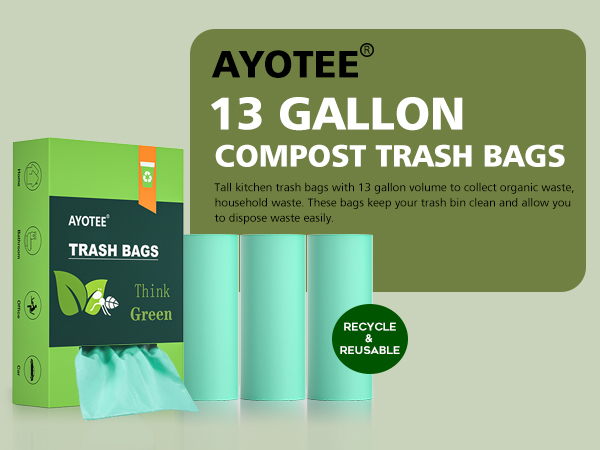 recycle bags 13 gallon