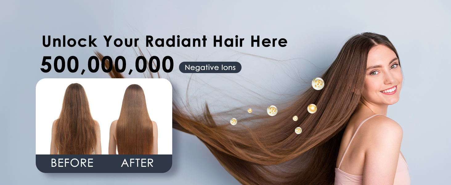high speed ionic hair dryer fast drying blow dryer lightweight small travel hairdryer for women