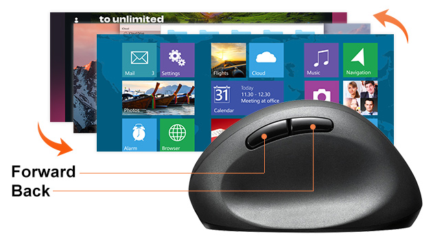 wireless vertical mouse
