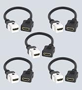 4k hdmi keystone jack pigtail