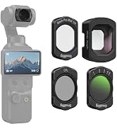 SmallRig Magnetic Wide Angle Lens & ND & CPL & Effect Filter Set for DJI Osmo Pocket 4/3 Accessor...