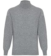 Lona Scott Mens Cashmere Turtleneck Sweater