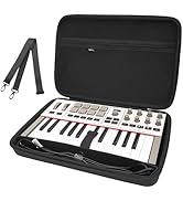 Musiin Premium Velvet MIDI Keyboard Controller Case Compatible with Arturia MiniLab 3, MiniLab Mk...