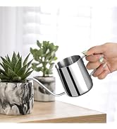 Roamall Small Watering Can for Indoor Plants - 12 oz Mini Indoor Watering Can with Long Spout Goo...