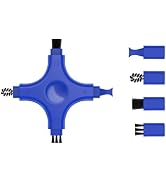 Port Cleaner for iPhone, CODOGOY Charging Port Cleaning Kit with Brushes for Lightning Port & USB...