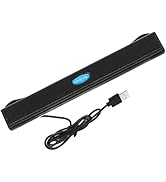 UKCOCO Sound Bars for TV, Small Surround Soundbar Speakers for PC/Gaming/Projectors