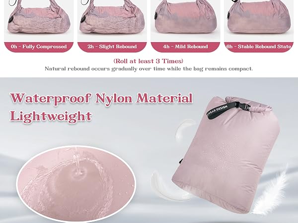 Natural rebound and Waterproof Nylon Material