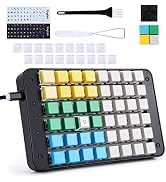 Koolertron Single-Handed Programmable Mechanical Keyboard, All 48 Programmable Keys with OEM Gate...