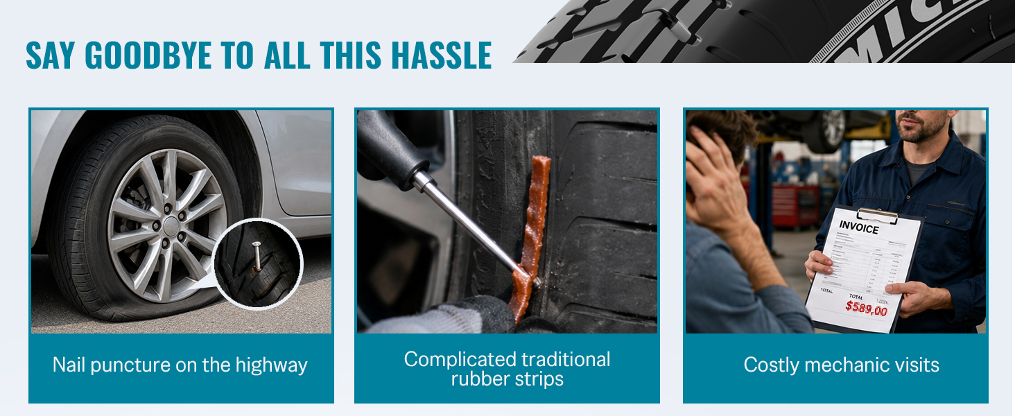 Tire Plug Kit Screw Type