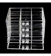 Euedue Clear Acrylic Jewelry Storage Box, Earring Jewelry Organizer with 5 Drawers, 5-Layer Jewel...