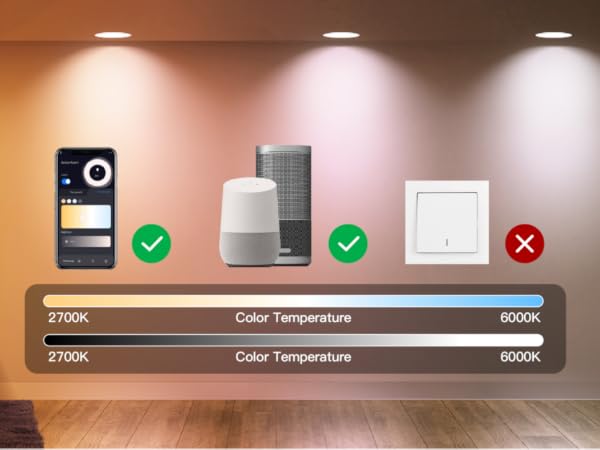 smart recessed lighting