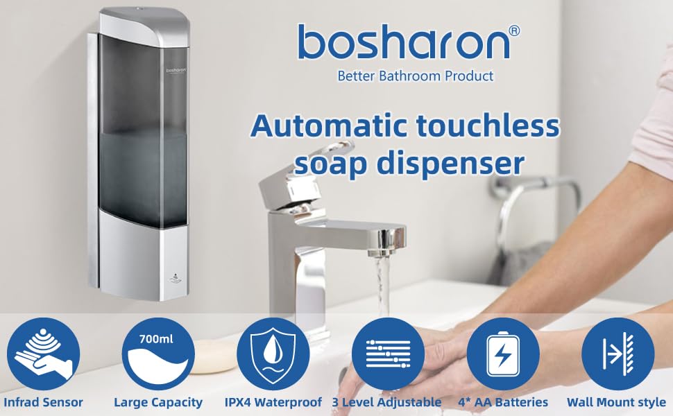 162 sliver auto soap dispenser