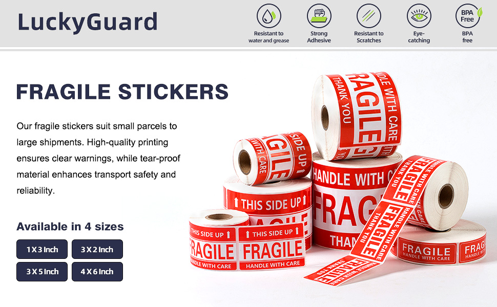 fragile stickers