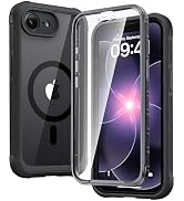 Diaclara Magnetic for iPhone 17e Case & iPhone 16e Case 6.1" Full Body Bumper,[Compatible with Ma...