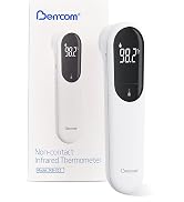 Berrcom No Touch Forehead Thermometer for Adults and Kids, Digital Infrared Thermometer Dual Prob...