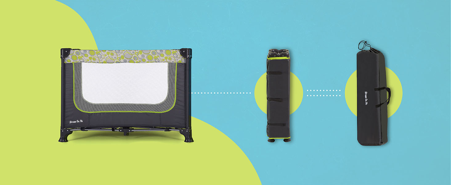 dream on me,playard,lightweight playard,travel playard,playpen,portable playard, mesh playard