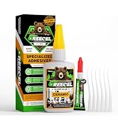 GREEGEL Ceramic Super Glue, Porcelain Superglue 2 oz - Clear Adhesive Instant Cyanoacrylate (CA) ...
