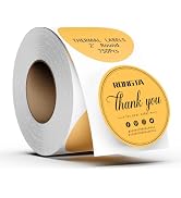 Rongta 2 Inch Circle Thermal Labels | Self-Adhesive Round Direct Thermal Sticker Label for Small ...