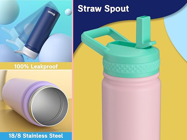 18oz kids water bottle
